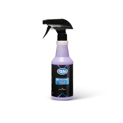 Poli Super Spray® Waterless Cleaner–No Rinse Car, Boat & RV Wash Streak-Free, High Gloss, Non-Abrasive Safe for Gelcoat, Fiberglass, Painted Surfaces, Glass, Plastic, Rubber & Vinyl–Quick & Easy - size: 32 oz