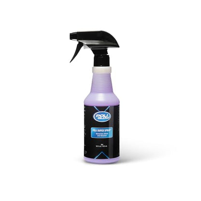 Poli Super Spray® Waterless Cleaner–No Rinse Car, Boat & RV Wash Streak-Free, High Gloss, Non-Abrasive Safe for Gelcoat, Fiberglass, Painted Surfaces, Glass, Plastic, Rubber & Vinyl–Quick & Easy - size: 16 Fl Oz (Pack of 1)