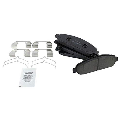 TRQ Front Brake Pad and Rotor Set Ceramic - style: BKA39485