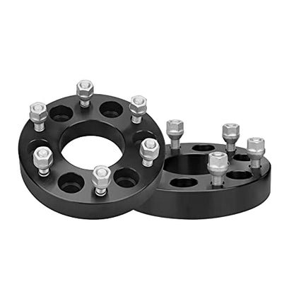 IRONTEK 6x127mm to 6x139.7mm Wheel Spacers & Adapters Change Your Bolt Pattern 6x5 to 6x5.5 (1.25in Thickness, 78.1mm Hub Bore, M12x1.5 Studs) Wheel Adapters 2 PCS - size: 1.25"|6x5.5|2PCS