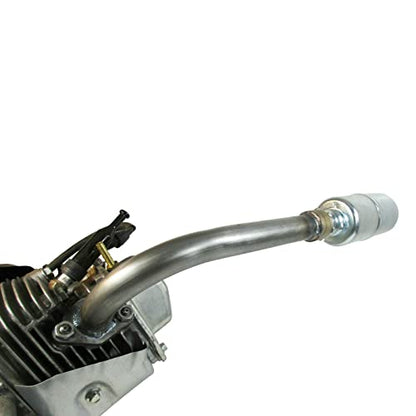 Exhaust with Muffler for Predator 212cc GX160 GX200 Go Kart & Mini Bikes