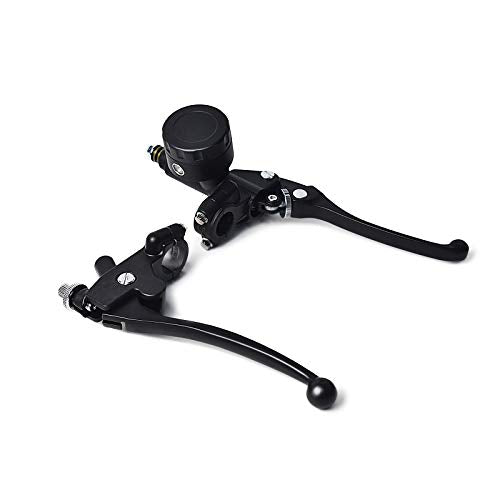 7/8" Motorcycle Brake Master Cylinder Clutch Levers Set Universal