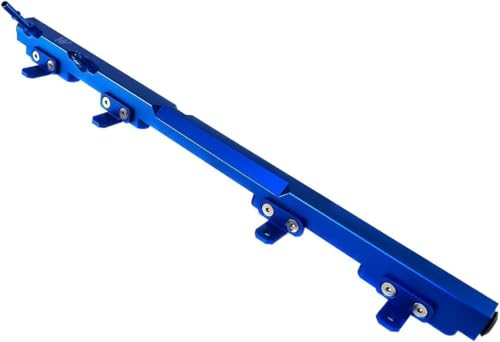 Fuel Rail Billet for 1997-2001 Jeep Cherokee XJ Wrangler TJ YJ 4.0L Fuel Rail,Blue