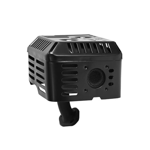 Parts Camp GX160 Muffler Exhaust Assembly Fits for Honda GX160 GX200 GX120 GX140 5.5HP 6.5HP Engine Motor Harbor Freight Predator 212cc 173cc engine - size: GX160/GX200