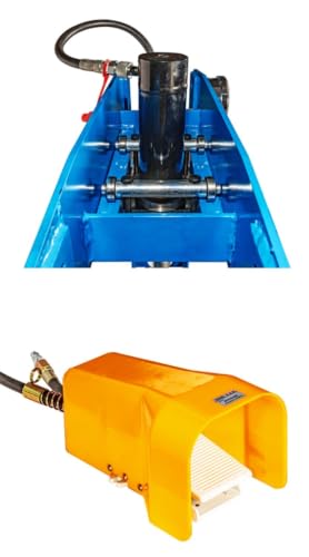20-Ton Hydraulic Shop Press w/Air Operated Foot Pedal