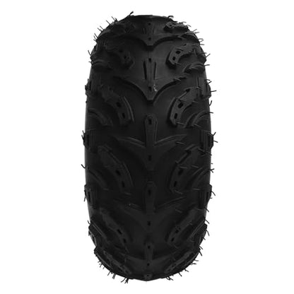 14X5.00-6 6" ATV Tires,All Terrain Tires with Alloy Rim 3 Holes,6PR Rubber Puncture ATV & Go Karts Knobby Tires for Go Kart Off Road Vehicle Cart