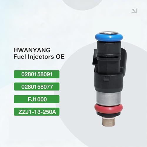 HWANYANG Fuel Injectors Compatible with Ford for Edge for Flex for Taurus