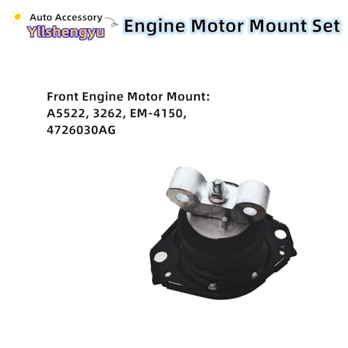 Engine Motor Mount Kit for 2011-2022 Charger/Challenger - size: 2011-2022 Chrysler 300 3.6L V6/5.7L V8