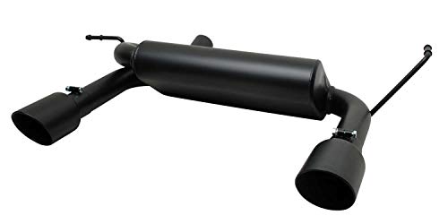 GIBSON EXHST Gibson Performance 17303-B Cat-Back Dual Split Exhaust System, Black Ceramic