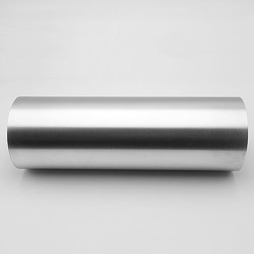 AC PERFORMANCE 4" Straight Aluminum Intercooler Air Intake Tube - color: Silver 0, size: 4" (102mm)