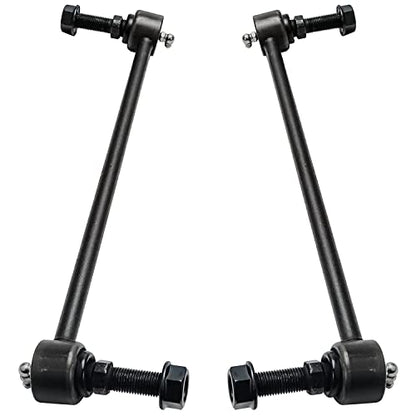 Detroit Axle - 4pc Front Struts Sway Bar Links for 2013-2019 Ford Explorer - size: 4QS47462/ sway kit