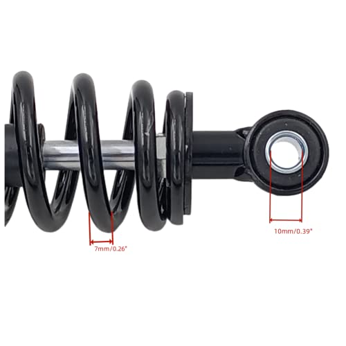 black 315mm Shock Absorber Rear Suspension For 90cc 110cc125cc 150cc Dirt Bike Motorcycle ATV Motor Scooter