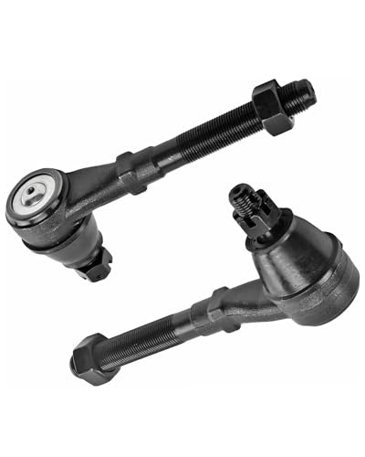 ES3366 ES3367 2Pcs Front Outer Tie Rod Ends for Ford,for Lincoln - size: ES3366 ES3367