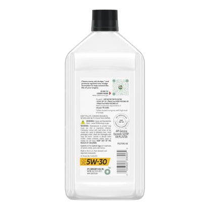 Castrol GTX 5W-30 Synthetic Blend Motor Oil, 1 Quart, Pack of 6 - size: 1 Quart, Pack of 6