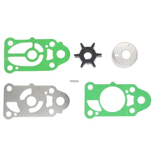 8M0080264 Outboard Water Pump Impeller Kit for Mercury & Tohatsu 2-3.5 HP - size: Mercury & Tohatsu 2-3.3 HP