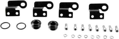Black Fuel Rails for 2007-2014 TBSS 5.3 6.0L Aluminum Chevy Truck Manifold Fuel Rails W/Brackets 2008 2009 2010 2011 2012 2013 07 08 09 10 11 12 13 14