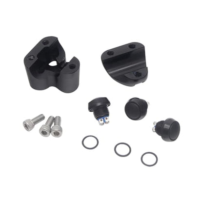 Universal 3 Buttons CNC Hand Control Momentary Switch Micro Switch - color: Black, size: 7/8 Inch