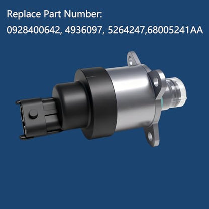 0928400642 Fuel Pressure Regulator Fit for 2007-2012 Ram 6.7L Cummins Diesel,Dodge Ram 2500 3500 4500 5500 6.7L Diesel,Replace 68005241AA,4936097,5264247