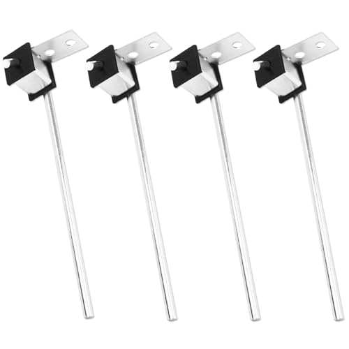 4-Pack 3/8" Rod 10" Long Universal Exhaust Hanger Kit - size: 4-Pack Universal Exhaust Hanger Kit