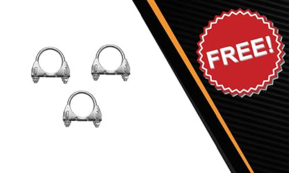 Exhaust Intermediate Pipe Muffler Kit Compatible with Chevy Malibu 2004-2008 2.2L | Stainless Steel | Northeastern Exhaust | Includes Clamps | Direct-Fit Replacement