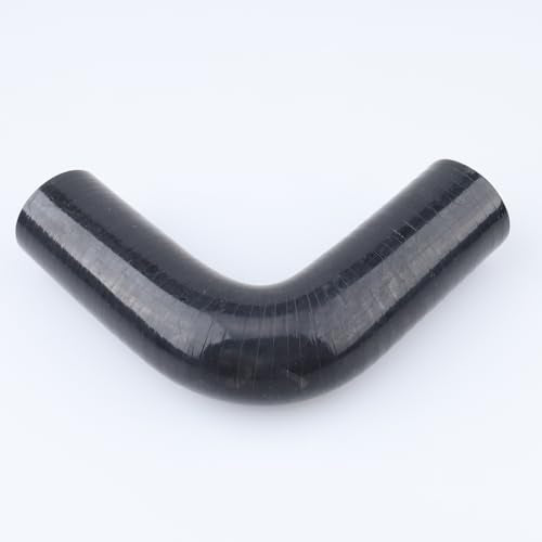 AC PERFORMANCE ID 1-1/8" 90° Degree Elbow Silicone Hose Coupler Black - color: Black, size: ID 1-1/8" (28mm)