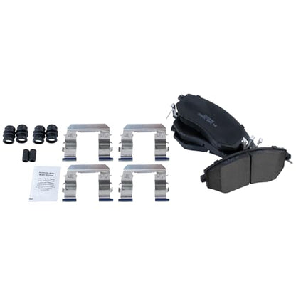 TRQ Front Ceramic Brake Pad & Rotor Kit - style: BKA11980