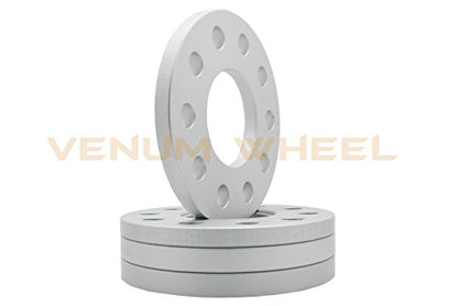 Complete Kit of 12mm Hubcentric Wheel Spacers with Extended Shank 12x1.5 Chrome Lug Bolts