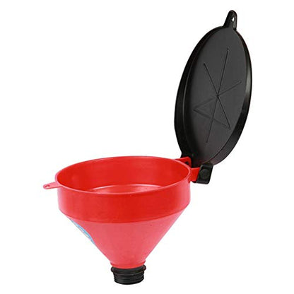 Wirthco Funnel King 4 Qt. Drum Funnel 32425 with 2" Threads & Lockable Lid - size: 4 Quart, style: With Lid