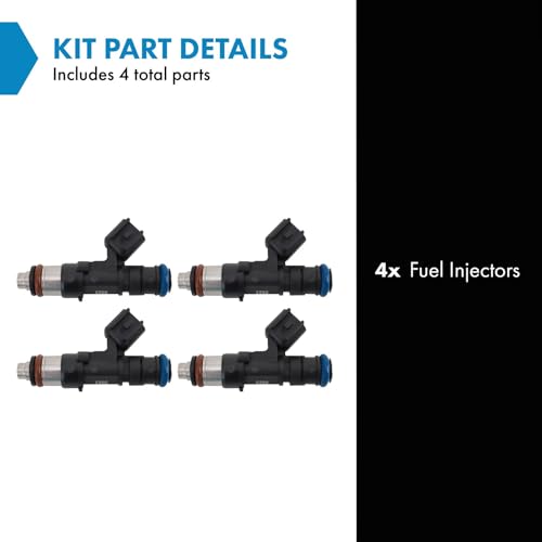 TRQ Fuel Injector Set - style: FIA58809