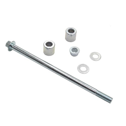 10mm 195mm Front Rear Wheel Rim Axle Spacers for 50cc 110cc 125cc 150cc 200cc Apollo SSR Dirt Pit Bike Quad (AXLE LENGTH 195MM)