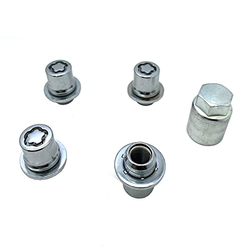 00276-00900 4Pcs Wheel Lock Lug Nut Set M12 * 1.5 for Toyota Lexus