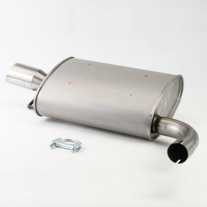 409 Stainless Steel Rear Right Passenger Side Exhaust Muffler E38H - size: For 11-15 EXPLORER Passenger Side
