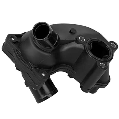 IRONTEK 902-204 Engine Coolant Thermostat Housing with 2 Sensors - size: 902-204