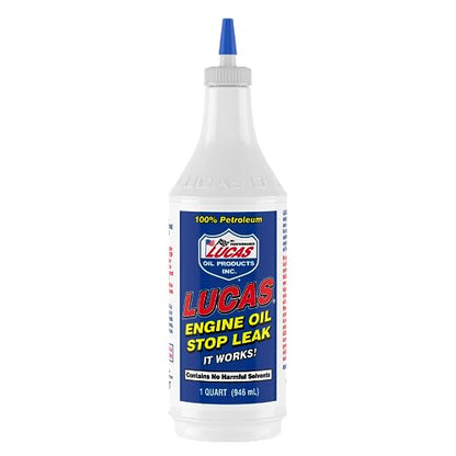 Lucas Oil 10278 Engine Oil Stop Leak - 1 Quart - size: Quart