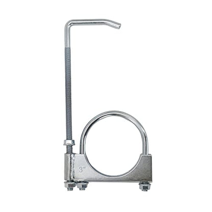 Exhaust Clamp With Hanger for 3" Exhaust Pipe - style: 3in