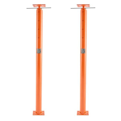 VEVOR House Floor Jacks, 2 PC, 54"-150" Height Range, 11200 lbs Max Load - size: 54"-150"