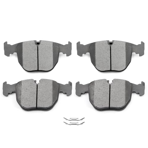 SCITOO D681-7560 Disc Brake Pads Sets Front Ceramic Brake Pads w/Hardware - size: Front D681-7560