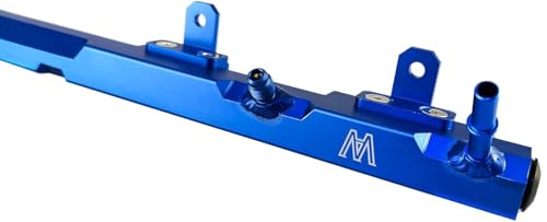 Fuel Rail Billet for 1997-2001 Jeep Cherokee XJ Wrangler TJ YJ 4.0L Fuel Rail,Blue