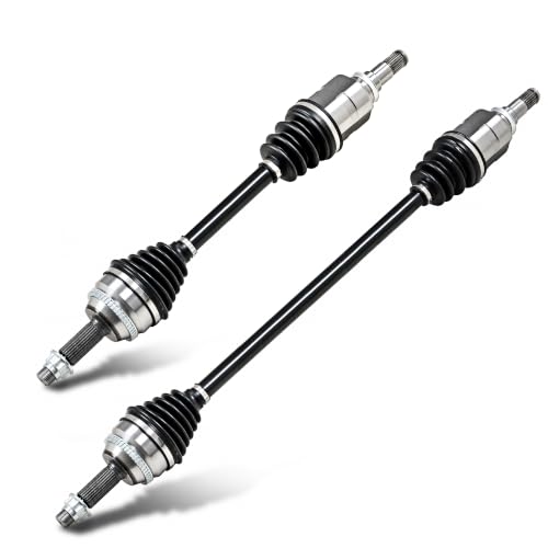 KUIPERAUTO Pair (2) Front CV Axle Shaft Assembly Compatible with Toyota Corolla 2003-2008, L4 1.8L, Automatic Transmission, Driver and Passenger Side, Replace# 4342002340,665218,665220 - size: 66-5218 66-5220