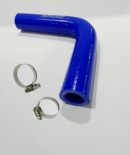 5/8" ID Heater Silicone Hose 90 Degree LS Swap For LS1 LSX LS2 LS3 (Blue) - color: Blue