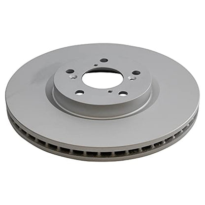 TRQ Front and Rear Brake Rotors Set Premium G-Coated - style: BRA15435