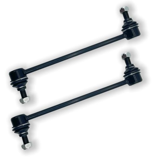 K750032 2Pcs Front Sway Bar Link Fit for Hyundai 2007-10 Elantra, 11-12 Elantra 2.0L Hatchback, Fit for Kia 10-13 Forte, 12-13 Forte5, 10-13 Forte Koup, 07-12 Rondo, 06-10 Optima, 07-10 Magentis - size: K750032 X2