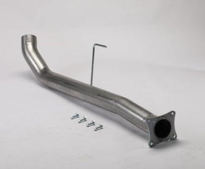 1 Set Stainless Steel Exhaust Pipes for 2013-2018 Ram 3500/4500/5500 6.7L 4" Cummins Diesel - size: for 2013-2018 Ram 3500/4500/5500