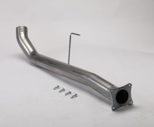 1 Set Stainless Steel Exhaust Pipes for 2013-2018 Ram 3500/4500/5500 6.7L 4" Cummins Diesel - size: for 2013-2018 Ram 3500/4500/5500