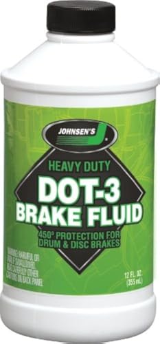 Johnsen's 2224 Premium DOT 3 Brake Fluid - 12 oz.