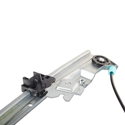 TRQ Front Power Window Regulator & Motor Assembly Set - style: WRA11694