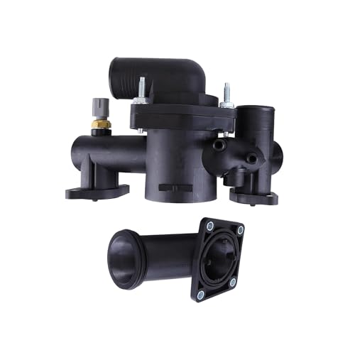 Engine Coolant Thermostat Housing Assembly For Jaguar S-Type XJ8