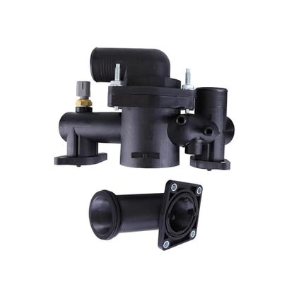 Engine Coolant Thermostat Housing Assembly For Jaguar S-Type XJ8