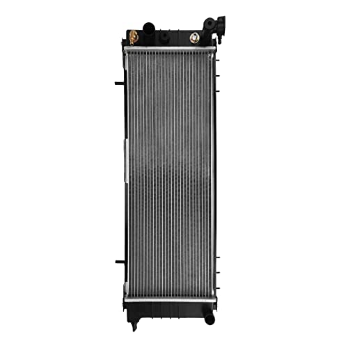 Torchbeam Car Aluminum Core Radiators Compatible with 1998-2001 Cherokee, 1991-1997 Cherokee 4.0L, 1991-1992 Comanche 4.0L Transmission Oil Cooler Included - size: CU1193