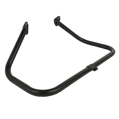 TCT-MOTORPARTS Engine Guard Highway Crash Bar & Highway Foot Pegs Fit For Harley Road King Street Glide Electra Glide Road King 1997-2008 - color: Black Engine Crash Bar+Footpegs #2
